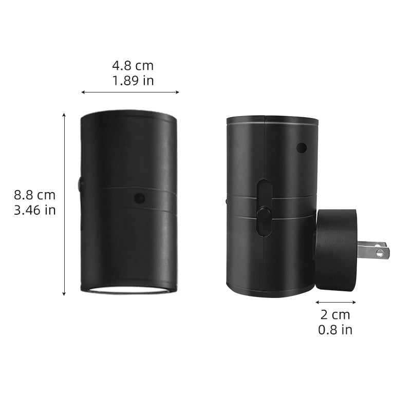 Cylindrical RGB LED Night Light with Remote