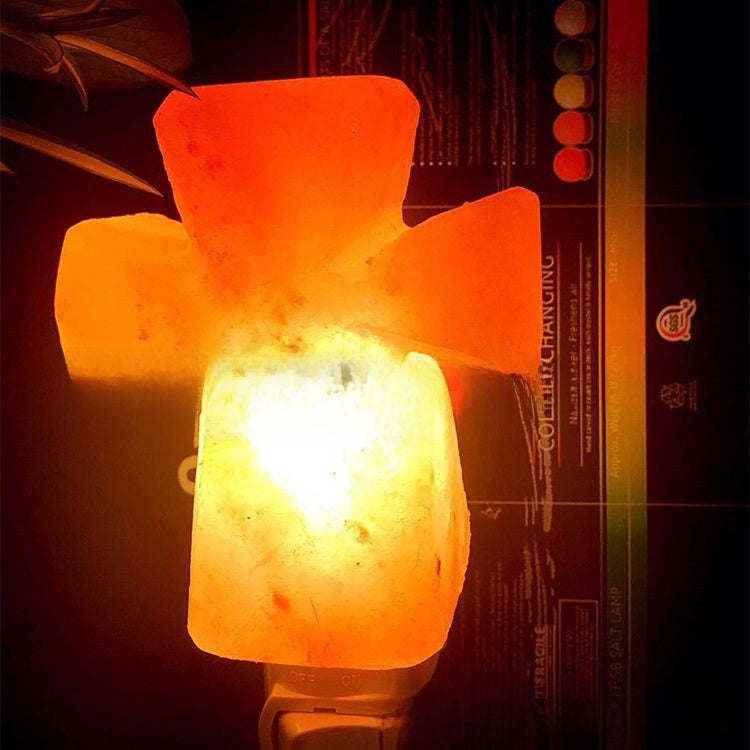 Himalayan Rose Salt Crystal Night Light