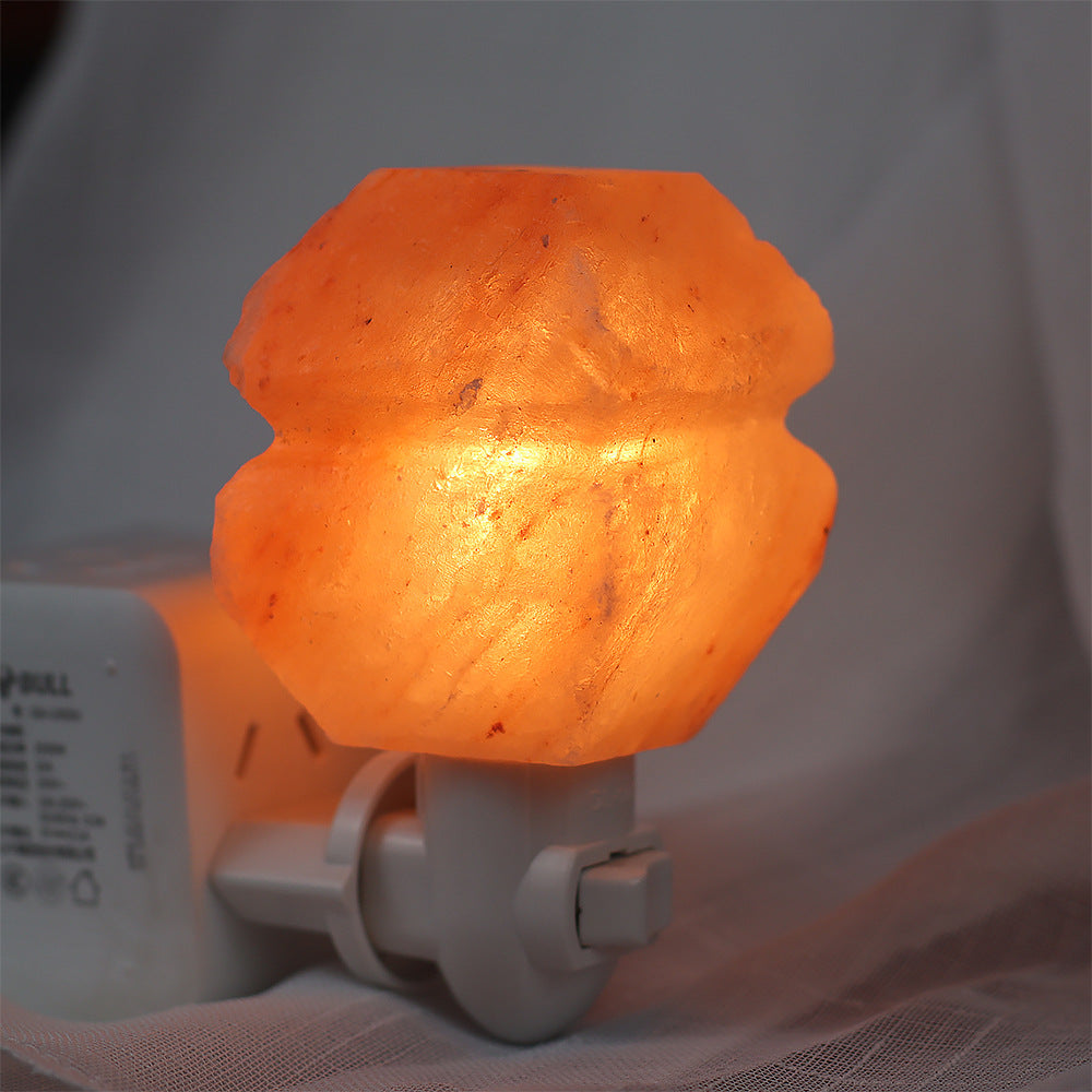 Himalayan Rose Salt Crystal Night Light