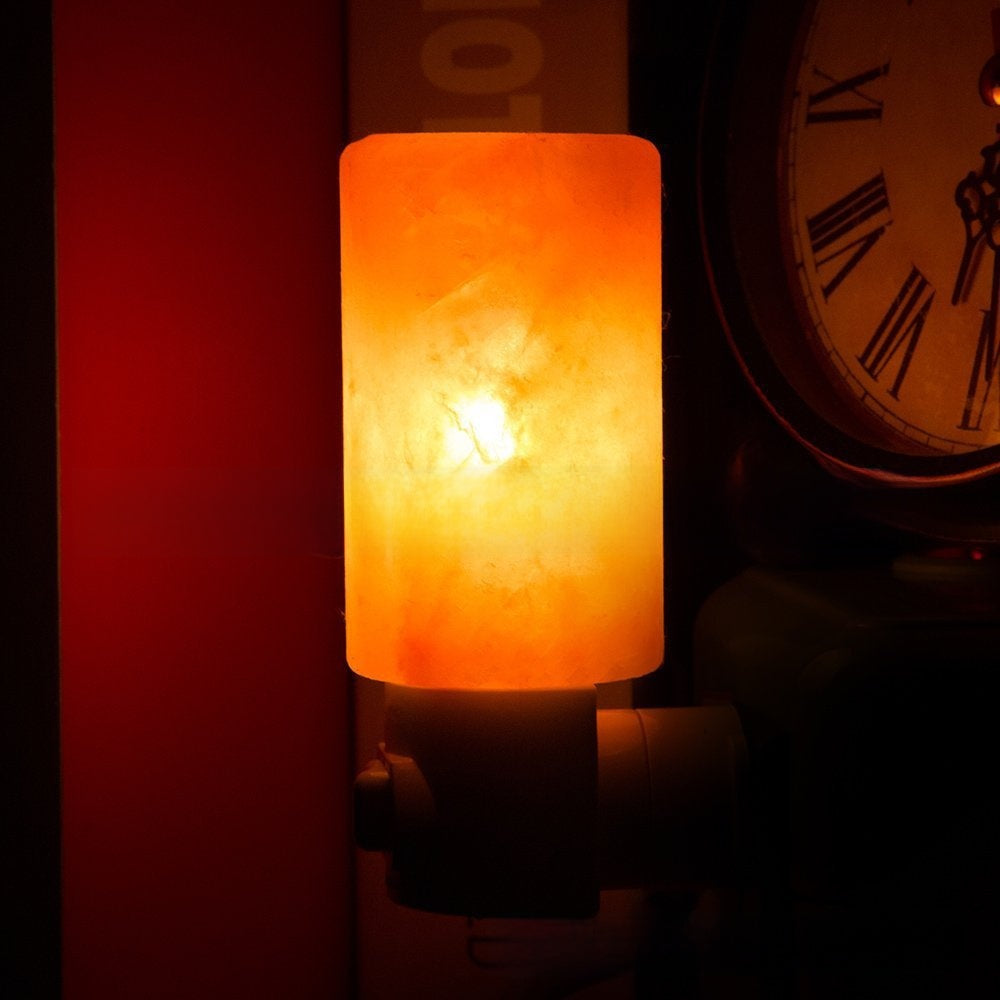 Himalayan Rose Salt Crystal Night Light