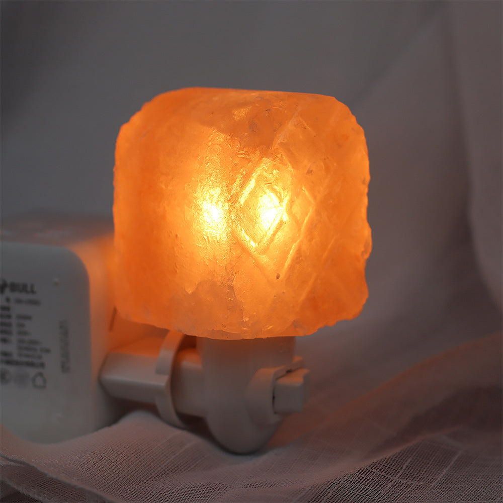 Himalayan Rose Salt Crystal Night Light