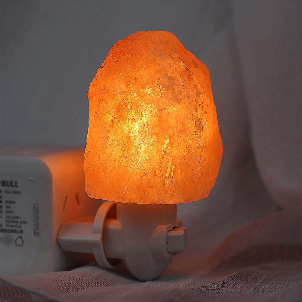 Himalayan Rose Salt Crystal Night Light