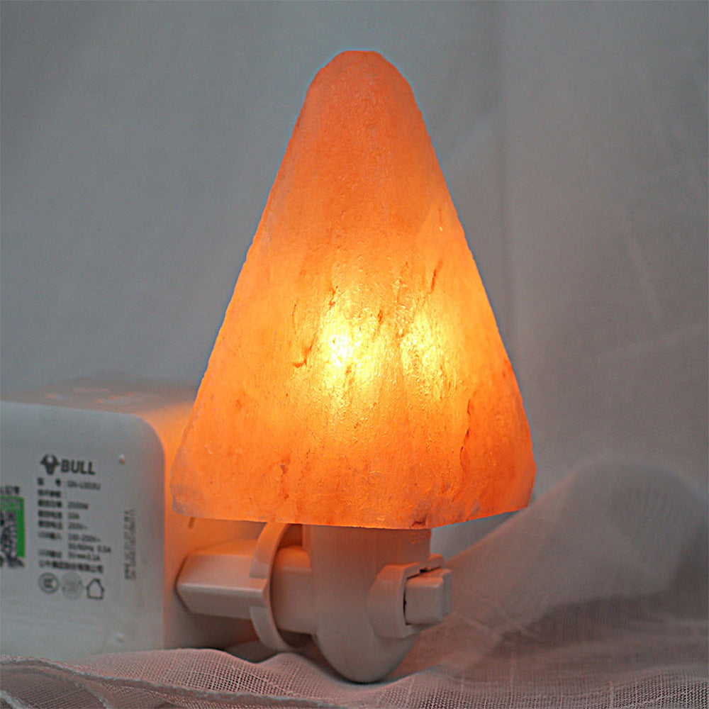 Himalayan Rose Salt Crystal Night Light
