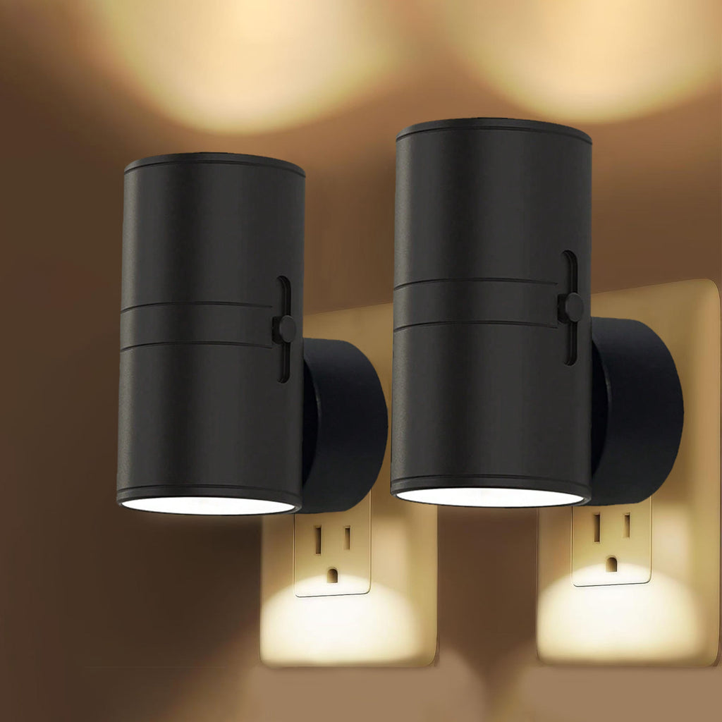 Cylindrical RGB LED Night Light with Remote