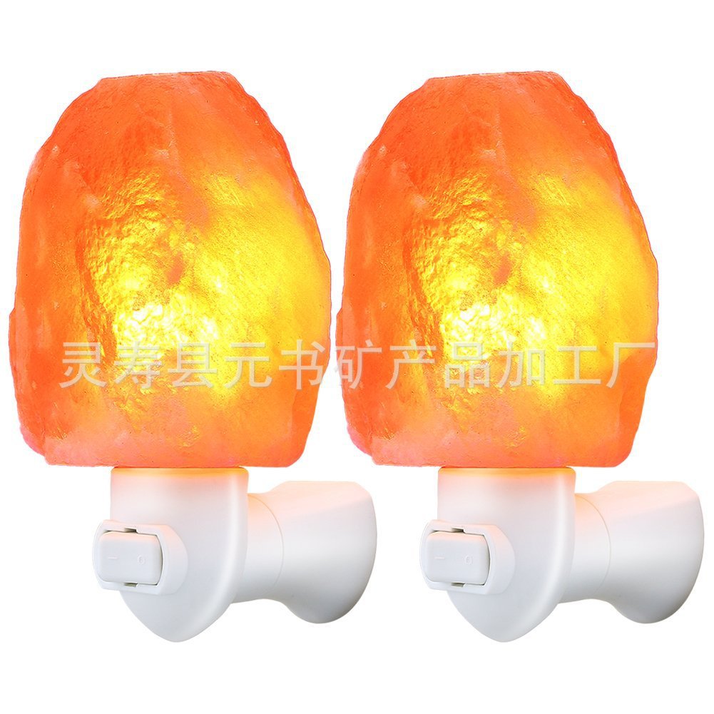 Himalayan Rose Salt Crystal Night Light