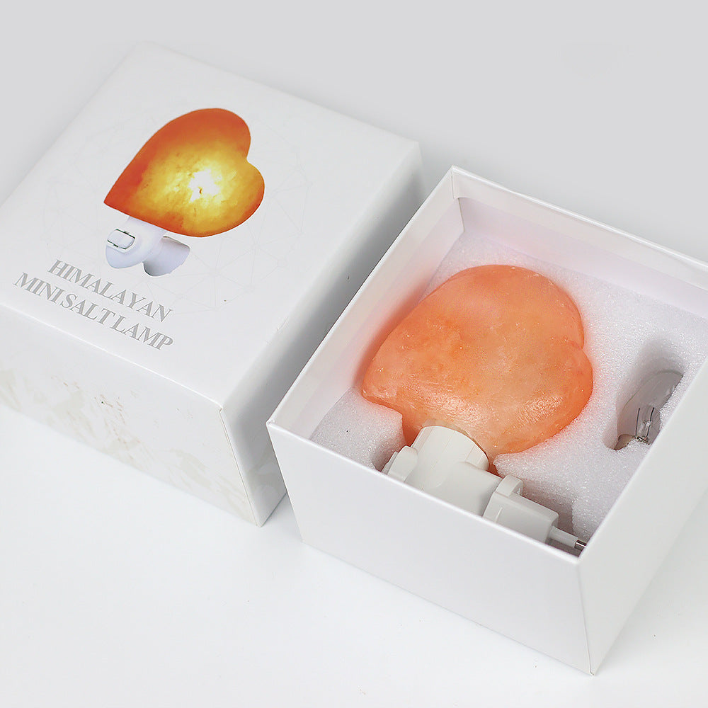 Himalayan Rose Salt Crystal Night Light